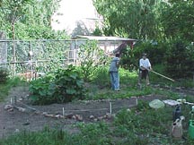 Photo of a park garden