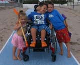 Photo of child using Beach Mat