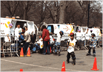 Photograph of Skatemobiles at Easter Eggstravaganza event