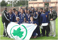 Photograph of Boys' Soccer Team from 2003 US Youth Games