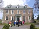 Image of the Van Cortlandt House Museum in the Bronx links to the photographer's journal for april 3rd through May 7th