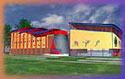 CADD rendering of FMCP Ice Rink and Pool Complex