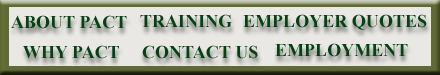 {act menu bar with hot spots that link to page categories