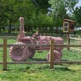 Arbol de la vida, ohn Deere Model&ndash;790, Margarita Cabrera. Photo by Jonathan Kuhn