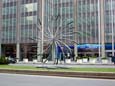James Surls, Big Bronze Walking Eye Flower, 2009