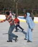 Image of Skaters at Wollman Rink in Prospect Park