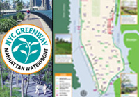 Manhattan Waterfront Greenway Map