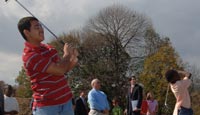 Kids playing golf at Dyker Beach Jr. Golf Center