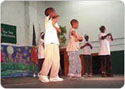 Kids perfoming