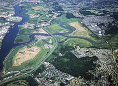 Aerial View of Freshkills Park