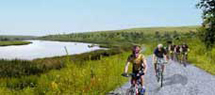 Rendering of bicycling