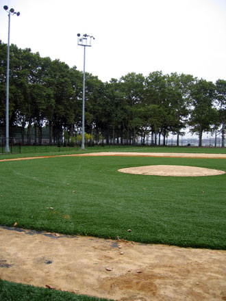 Photograph of the East River Park Ballfield