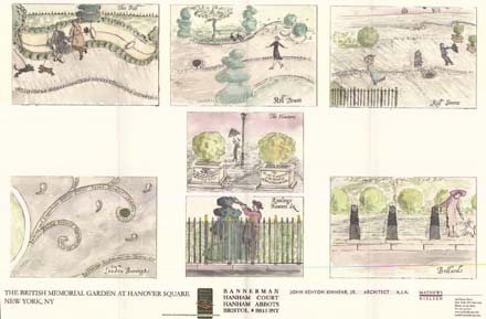 Hanover Square drawings