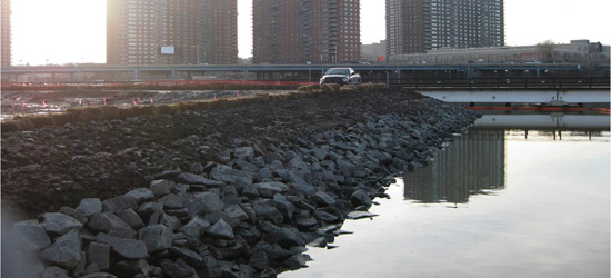 Waterfront Park — River’s Edge: January 2009