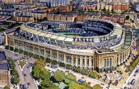 Rendering of proposed Yankee Stadium redevelopment