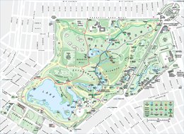 Map of Prospect Park