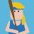 BeFitNYC Female Baseball Character Icon