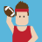BeFitNYC Male Soccer Character Icon