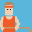 BeFitNYC Male Hockey Character Icon