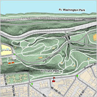Fort Tryon Park Map Fort Tryon Park : Nyc Parks